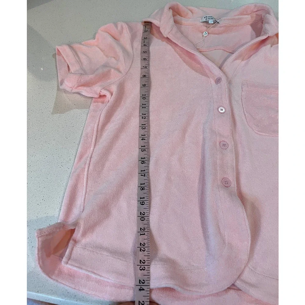 Frankies Bikinis Pink Coco Top